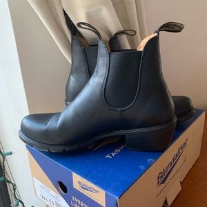 Blind stone black heeled Chelsea boots 9.5